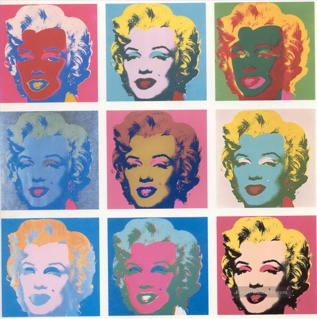 Marilyn Monroe Liste Andy Warhol Ölgemälde